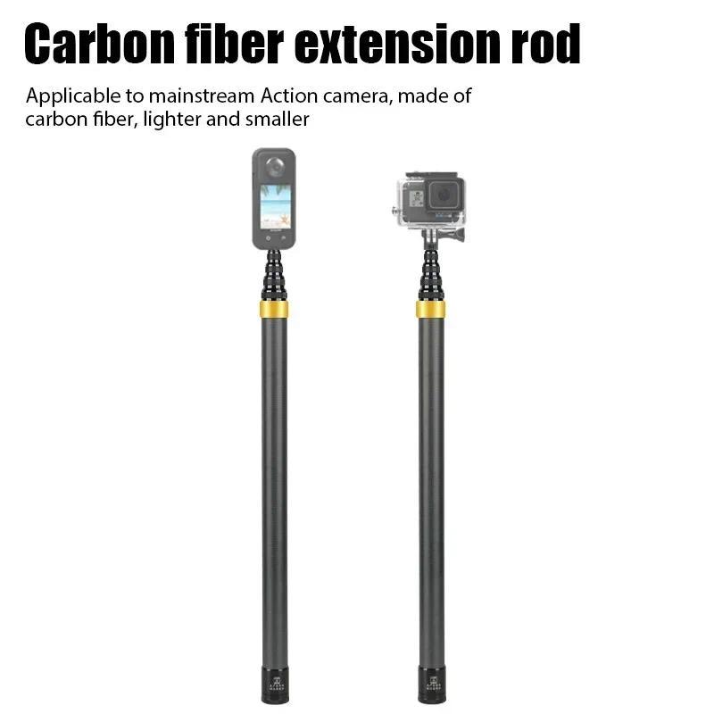 Carbon Fiber Invisible Extended Edition   for Insta360 X3 GO3 Action 4 Accessories 300CM for DJI GoPro   stack pro Compact Magnetic Multifunctional Selfie Stick Waterproof Electric Foot Callus Remover Rotatable Tripod with Remote phone