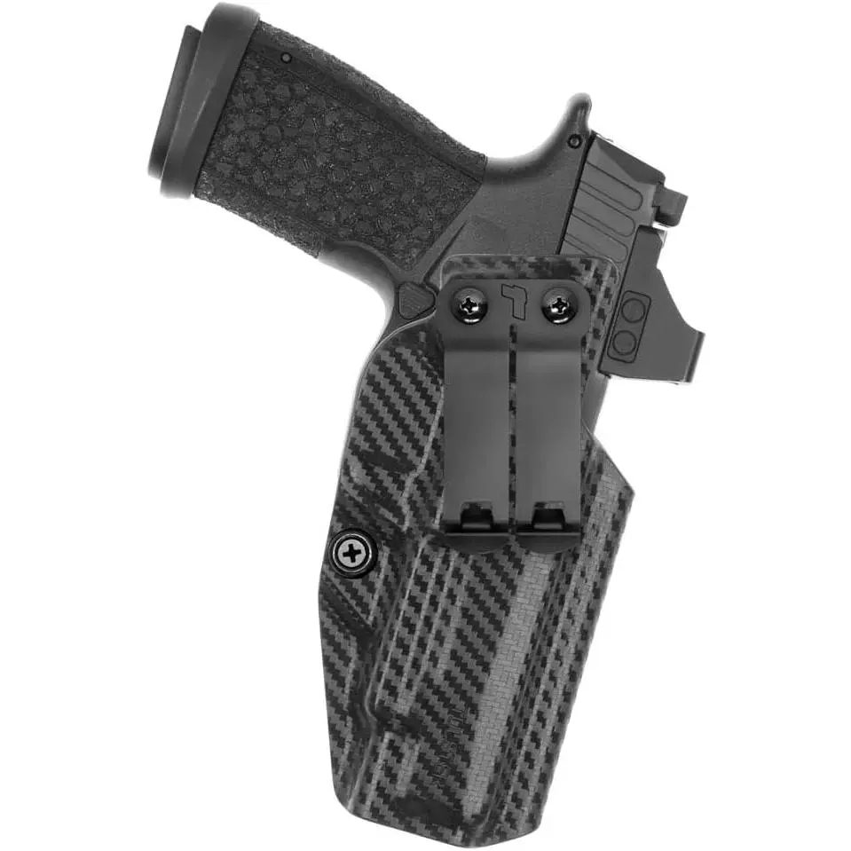 IWB Profile+ Kydex Holster in Right Hand fits: Sig P365 Fuse | Optic Compatible Inside the Waistband Appendix Concealed Carry