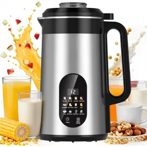 12 in 1 Nut Milk Maker Machine, 50oz Automatic Soy Milk Maker Blender, Homemade Soy Milk, Oat Milk, Juice, Almond Milk,  Based and Non Dairy Beverages,12H Delay Start/Self Cleaning/Keep Warm