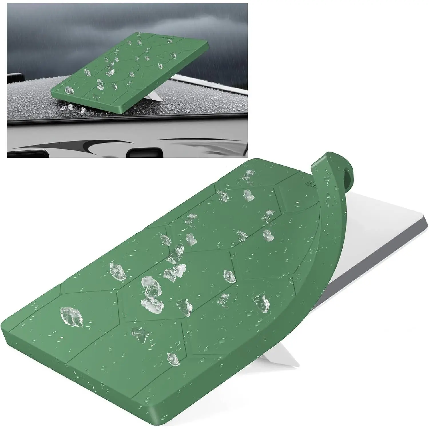 Starlink Mini Protective Cover Case, Hailproof Liquid  Protective Case for Starlink Mini Dish, Starlink Minis Accessories  Shockproof Portable for Outdoor Camping, Green