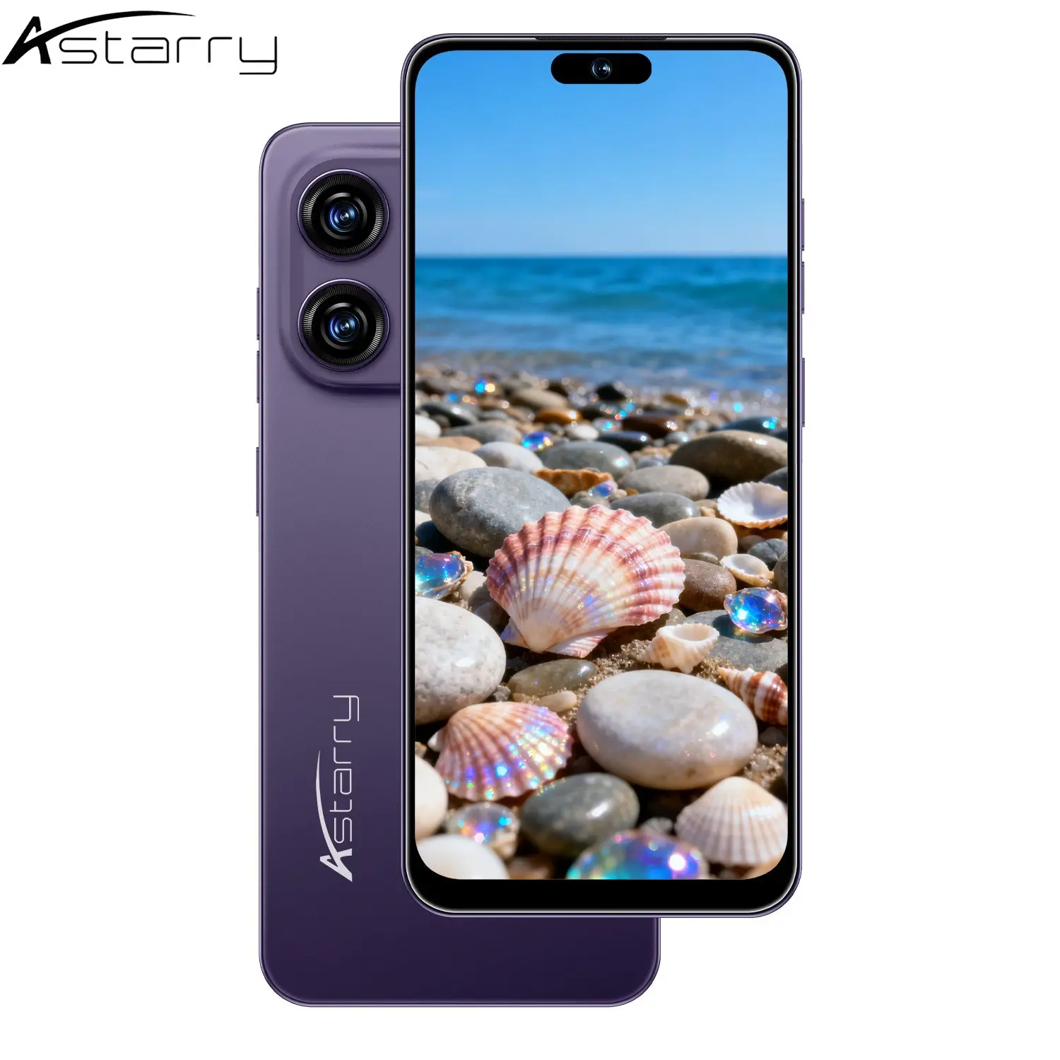 Astarry-16 Pro Max Smartphone, Portable 4g Dual Sim, 6.93-Inch Screen, 4GB RAM, 64GB Storage, Octa-Core Processor, 4100mah Battery, 13mp Camera, Android Os, Smart Touchscreen Cellphone