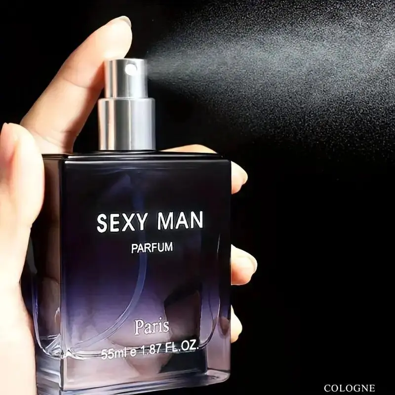 Men's Invigorating Woody Long Lasting Fragrance 55ml Daily Wear Cologne Ideal for Dating Christmas Gift Perfume For Sale Liquid