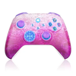 RGB  for X-Box Controller, Compatible with X-Box  X|S, Series PC, Special Edition Custom Controller 6-Axis Motion Control/3.5mm Audio Jack/ Vibration/Macro Function/Turbo()