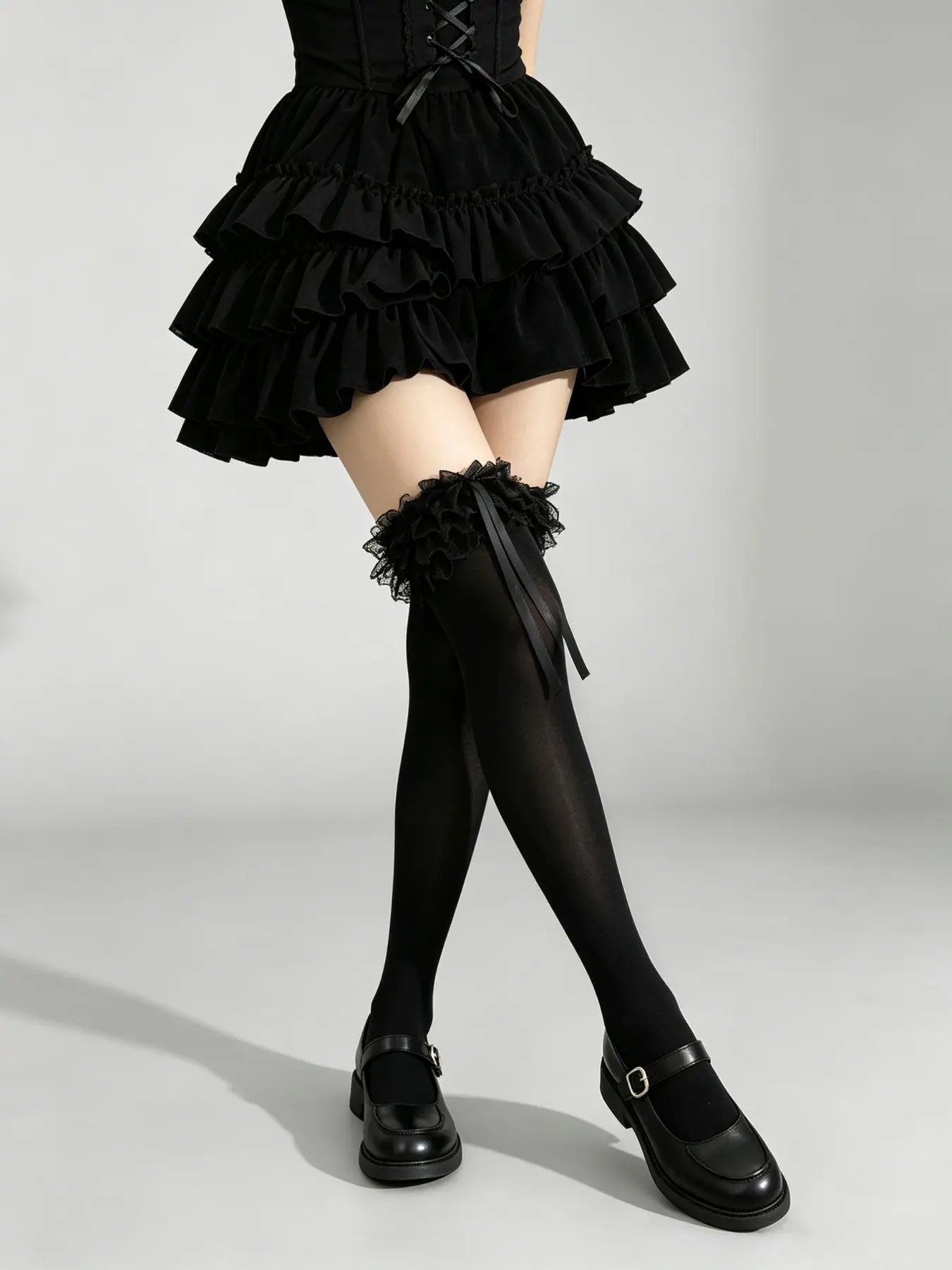 Women's Over-The-Knee Socks, Sexy Slimming Design, Street Party, Music Festival, Nightclub, Bar, Elegant Full-Length Pantyhose