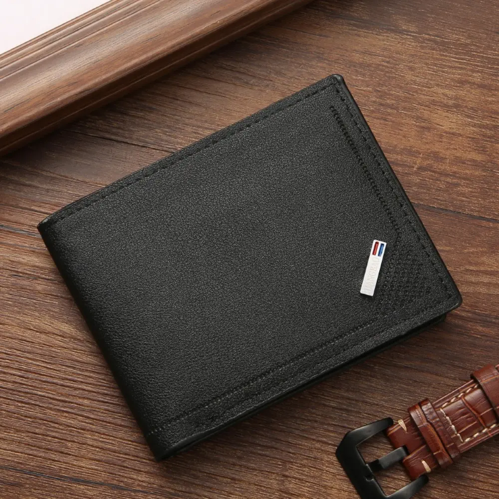 Men's Chic Cow Hide Leather Bifold, Minimalist High-Capacity Card Holder with a Slim Pocket Fit, Ideal for Work & Holiday Gifts, Wallet, Mens Wallet, Polyester, Less Bulge In Pants, Business, Coin Holder/Purse, Lightweight
