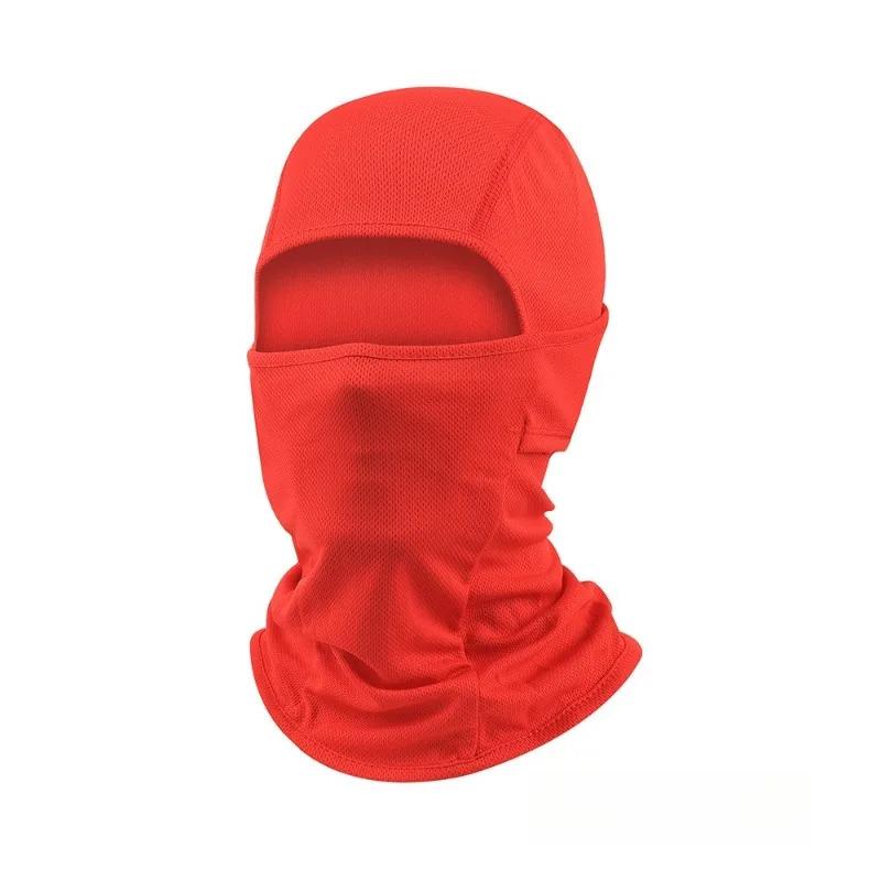 1pc Women Men's Balaclava Sun Protection Electric Bicycle Motorcycle Full Face Mask Ice Silk Headgear Cycling Spring Summer