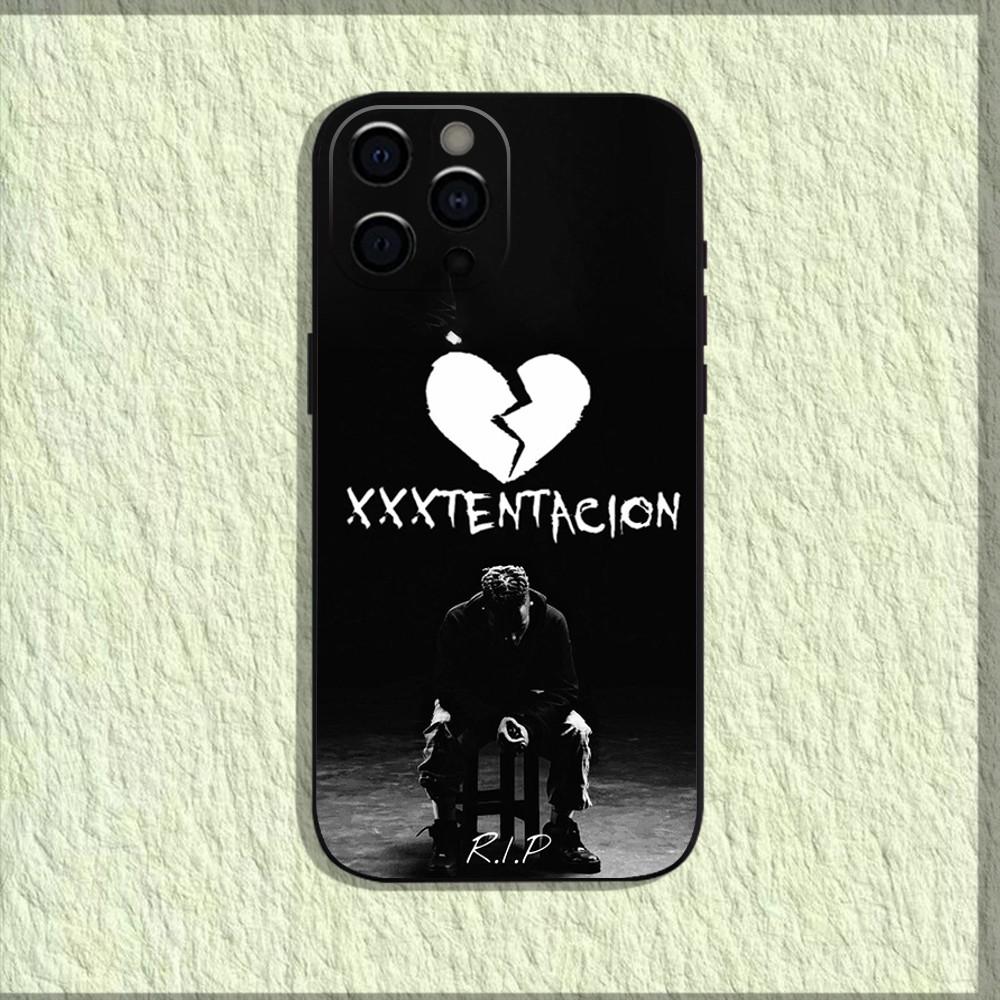 Rapper X-XXXTentacionS Phone Case For iPhone 17 16 15 14 13 12 11 Pro Max Mini  Plus 16E Shockproof Non-Slip Soft Cover