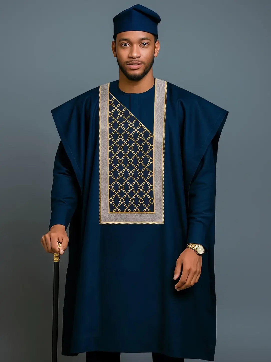 Men's African Style 3-Piece Set, Top Bottom Outer Robe Combo, Costumes, Trendy Addition, African Influence, Trendy New Arrival, Hot Selling Men's Fashion, Traditional, Cultural Aesthetics, Quality Craftsmanship