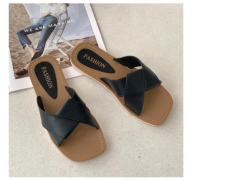 Summer Women's Flat Sandals Fashionable Open Toe Slippers Casual Beach Sandals for Daily Wear and Outdoor Activities