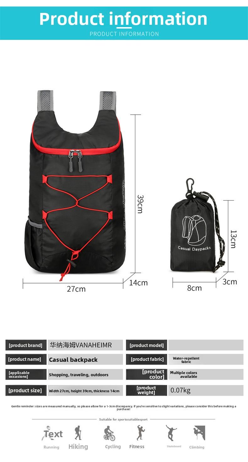 Hiking Bag New Outdoor Water Repellent Bicycle Backpack Large Capacity Cycling Hiking Backpack