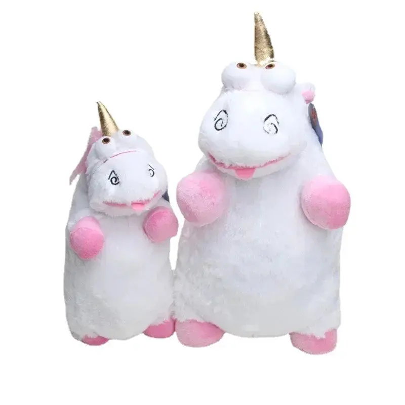 Catoon Film Anime Movie Evil Unicorn Stuffed Plush Doll Toy Model Cotton Hold Throw Pillow Children Birthday Gift