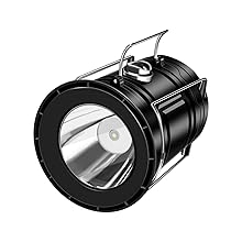 AGS DIBMS 4-Pack Solar Camping Lantern, Collapsible LED Solar USB Rechargeable Lantern Flashlight Emergency Hanging Lights for Camping Hurricanes Power Outages Indoor Outdoor