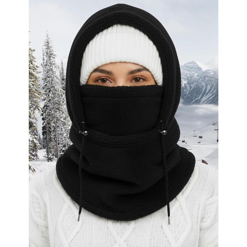 Balaclava Face Mask for Women Men Winter Hat Windproof Fleece Neck Warmer Warm Face Cover Scarf glove set windproof balaclava