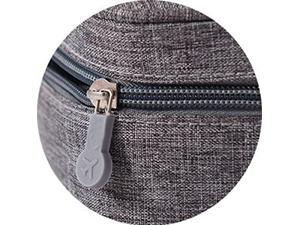 Electronic Accessories Organizer, Portable Travel Cable Storage Bag Tech Pouch with Adjustable Compartments Water-Resistant Handbag for Smart Device Cords Chargers Hard Drives Gadgets