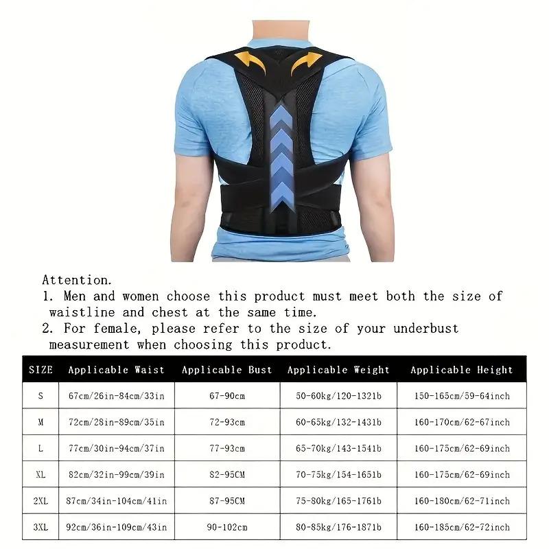 Adjustable Back Support for Men and Women Casual Posture Corrector with Upper and Lower Back Stabilization Waist Stability and Breathable Mesh Design Healthcare Heavy Weight Lifting Wrist Straps Adjustable Back Support for Men and Women Casual Posture Corrector with Upper and Lower Back Stabilization Waist Stability and Breathable Mesh Design Healthcare Heavy Weight Lifting Wrist Straps