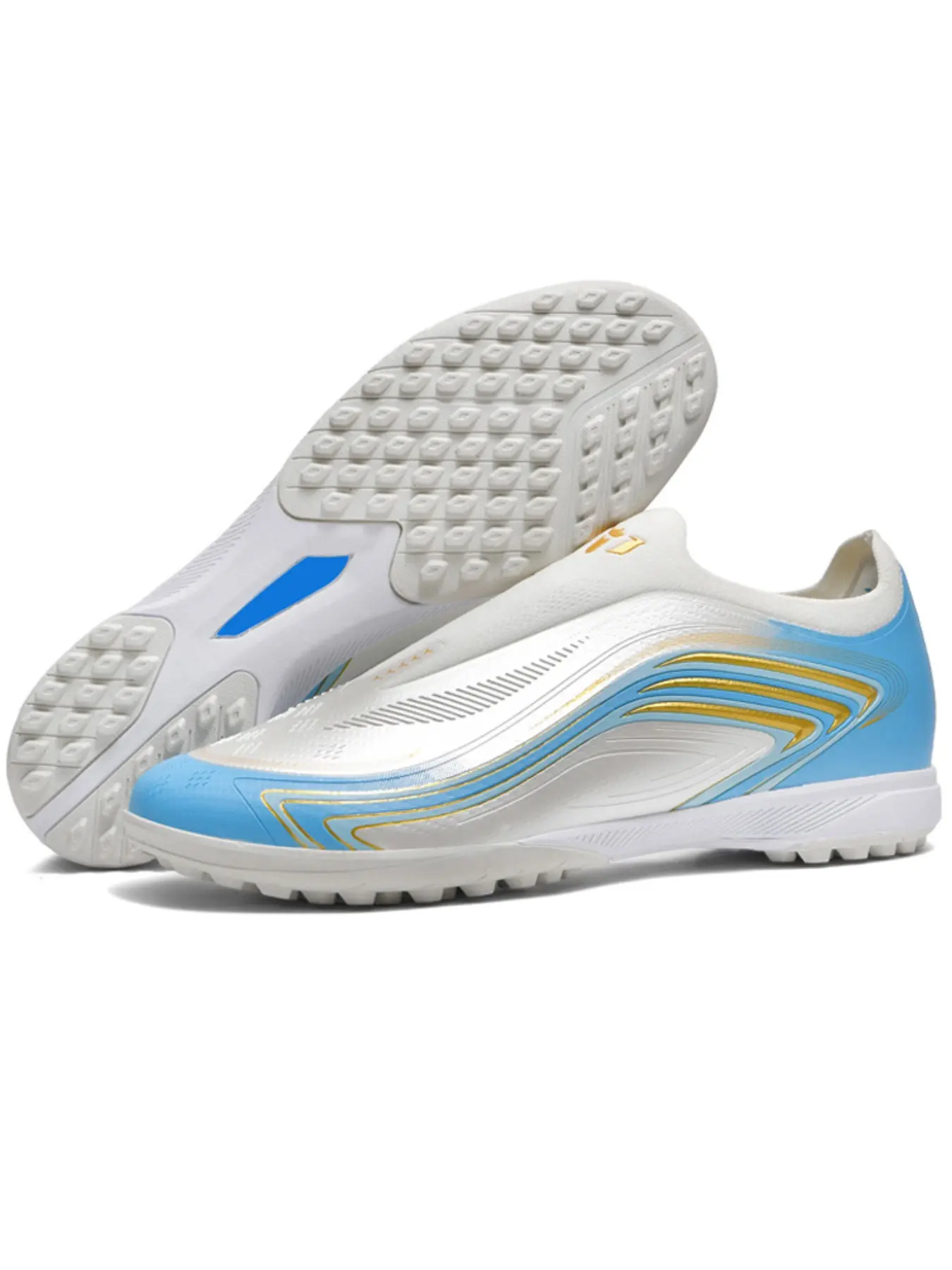 Youth & Adult Seamless Soccer Cleats, Lightweight Professional Training & Match Shoes, Low Ankle TF Studs, Breathable Design, Unisex Football Boots