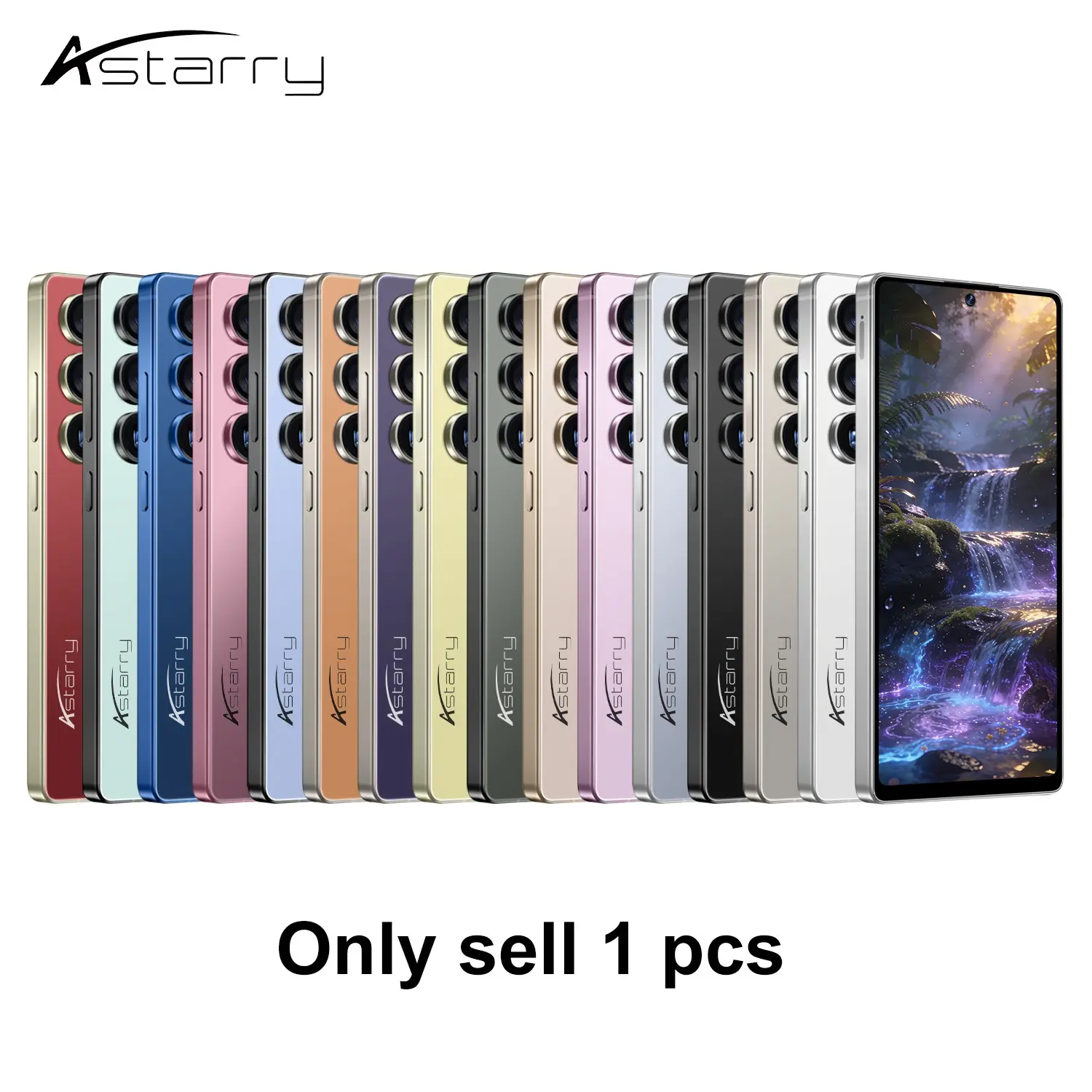 Astarry 25 Ultra Smartphone, Android Cell Phone, Android Smartphone, 6GB+64GB Memory, Android 12, 8MP+20MP HD Camera, Bluetooth & WiFi, MTK6762 Octa-core CPU, 6.75" Screen, 4100mAh Battery, Dual SIM Standby, Face Recognition, Global Unlocked 4G Phone