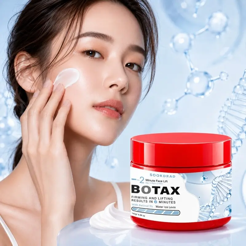 2-Minute Face Lift Day Night Cream, Retinol Infused, Firming, Lifting, Face Cream, All Skin Types, 140g