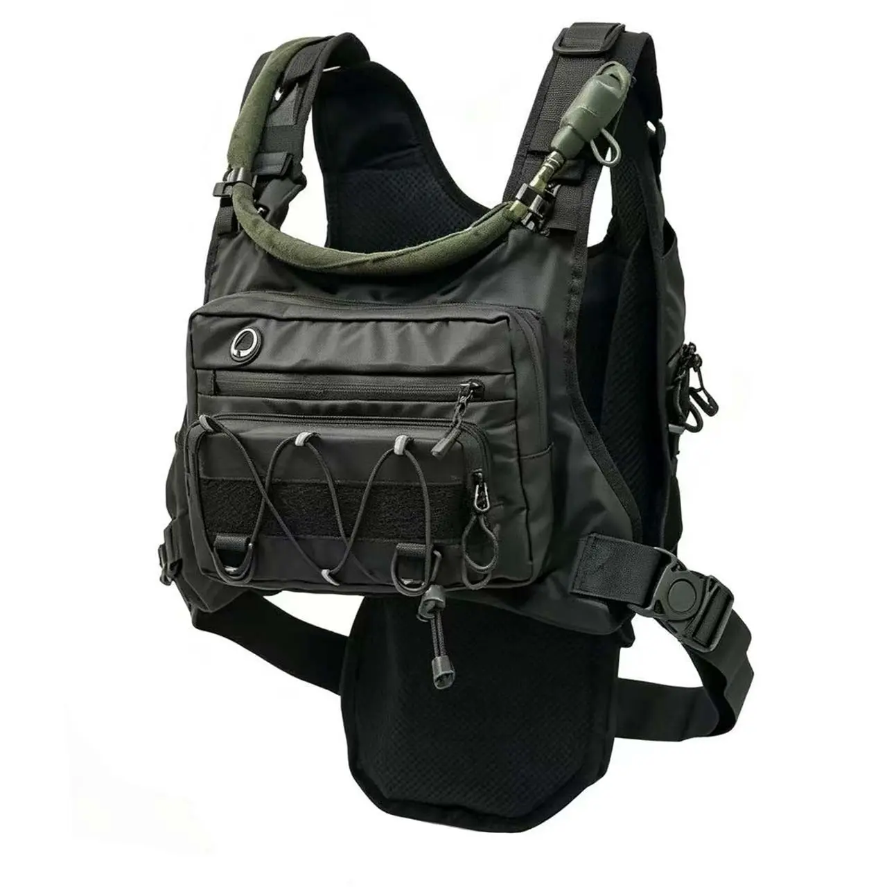 Running Hydration Vest Backpack, Lightweight Chest Pack with 3.0L Water Bladder, Ideal for Trail Running, Hiking, Running, Cycling, Marathon