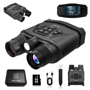 1440P Night Vision Goggles Hd Binoculars, Ai Color Boost, Photo & Video Recording, 3000mah Battery, Wildlife Observation, Camping, Security