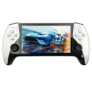 Sf3500 Retro Handheld Game Console, 5 Inch IPS Screen, Fhd Video Game Machine, Supports Ps1 Mame Classic Games