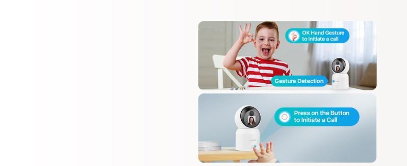 ZOSI 4MP 2 Way Video Security Camera, C519M 360° View HD Monitor, Plug-in 2.4G/5G Dual-Band WiFi Smart Home Indoor Cam,One-Touch Call,Human Detection,Pan/Tilt,Cloud & Memory Card Storage Recording Night Vision Privacy Mode