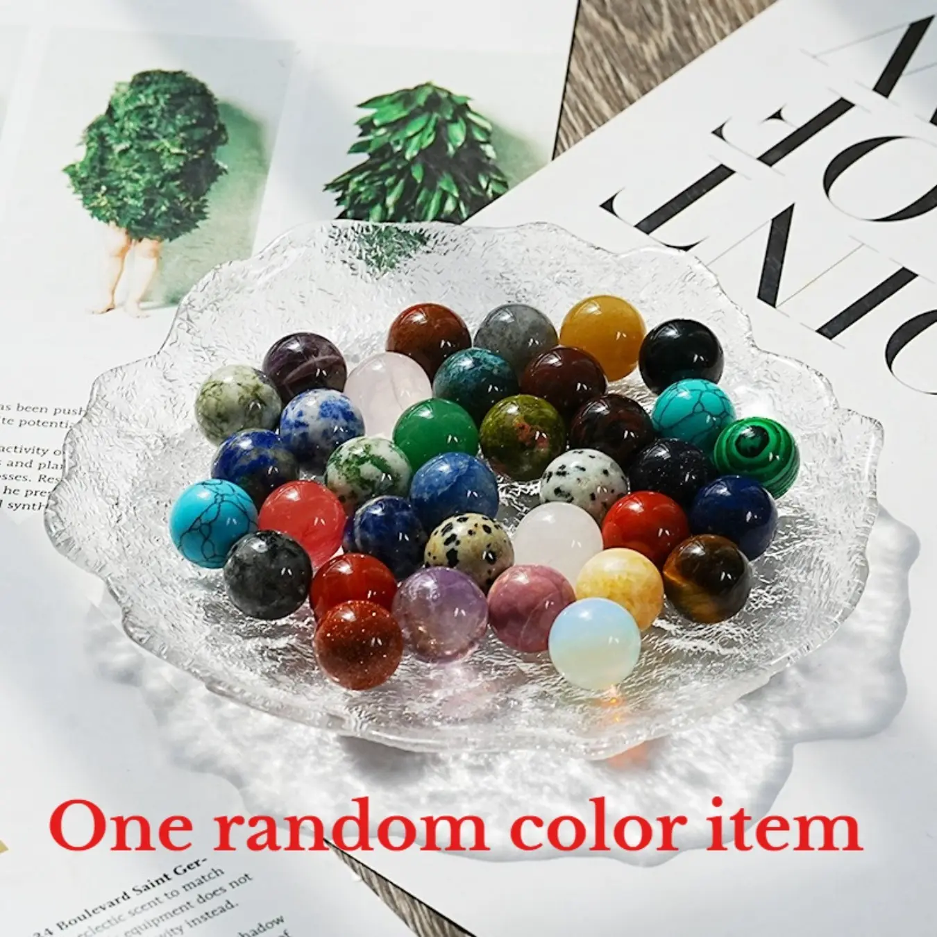 Crystal Ball,Polished Divination Ball ,Decorative Ball Healing Crystal Ball Stone Craft Home Decoration Ornament Gift, Crystal Sphere, Crystal Decorative Ornaments