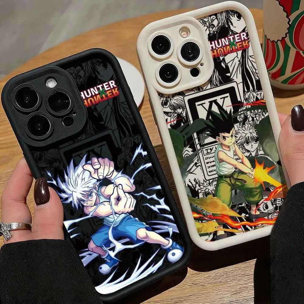 Anime H-Hunter X Hunters Hot Phone Case for IPhone 17 16e 16 15 14 13 12 11 Air Pro Max Plus Samsung Galaxy S26 S25 S24 S23 S22 Soft TPU Back Cover