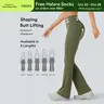【Creator’s Pick】Halara UltraSculpt High Waisted Scrunch Butt Lifting Tummy Control Pocket Shaping Yoga Bootcut Leggings