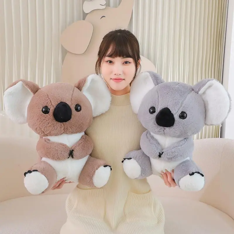 1pc 32cm/40cm Lovely Simulation Koala Bear Soft Plush Toy Australia Adventure Koala Doll Stuffed Kawaii Birthday Gift
