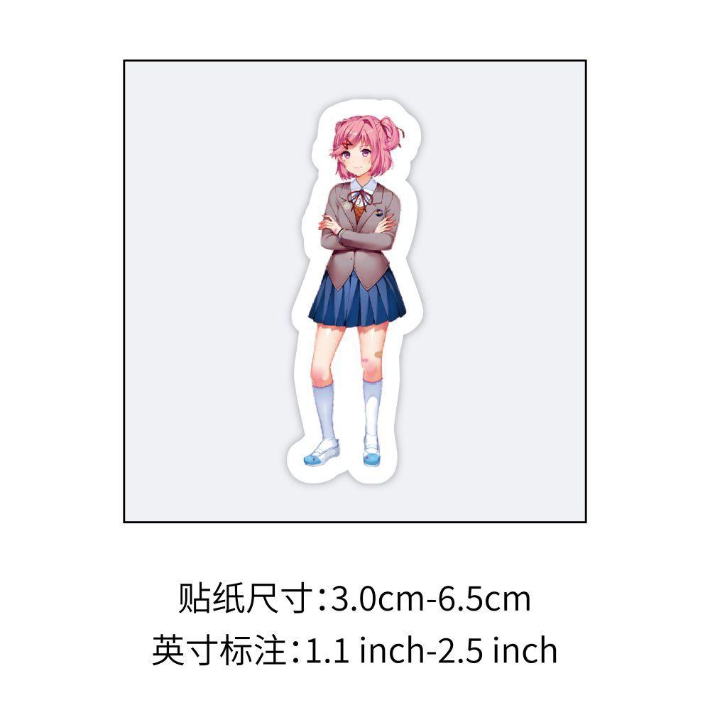NEW Game New DDLC Decorative Waterproof Stickers