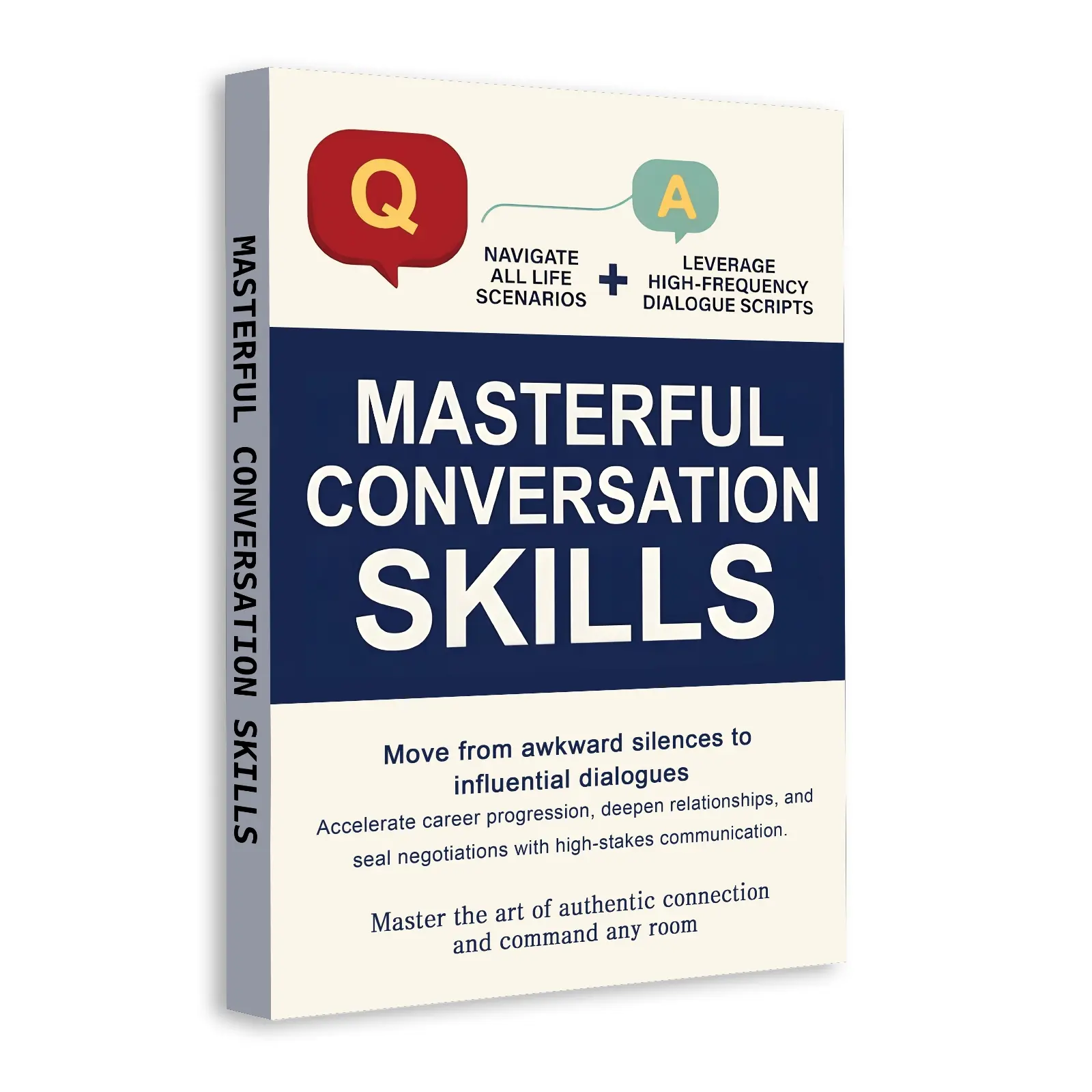 Communication Skills Book, Master Conversation Techniques, Speak Better, Build Confidence, Social Skills & Emotional Intelligence