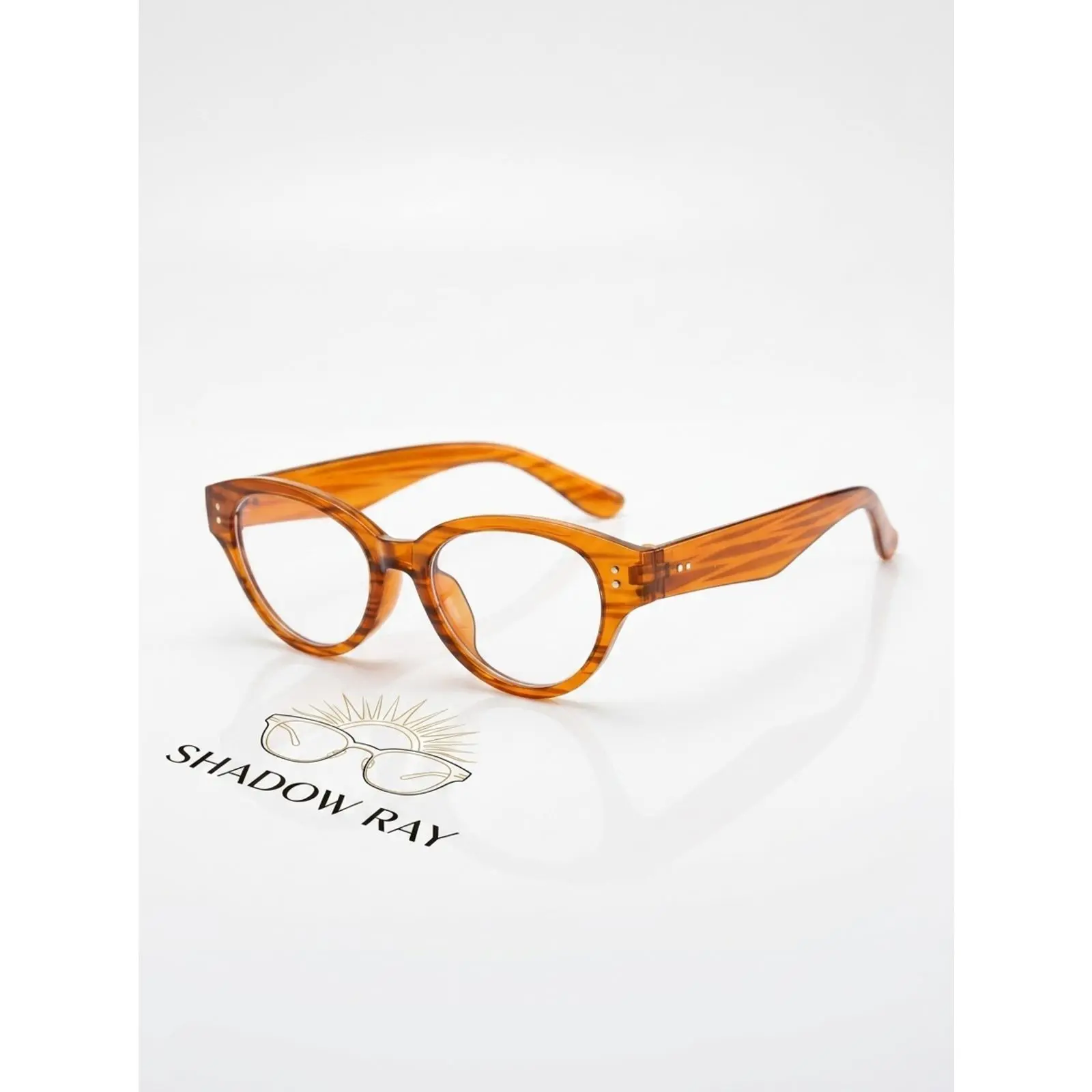 Vintage Cat Eye Glasses for Women, Amber Tortoise Frame Fashion Eyewear, Retro Stylish Clear Lens Glasses, Trendy Feminine Everyday Accessories Chic Oval LED Light Blocking Stickers Sunglasses tint classic square y2k eye sunglass summer unisex sport