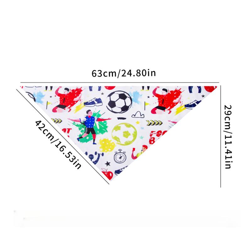 Popular pet products: World Cup themed football pet bandana, pet drool towel, pet accessories Gold Plated Custom Dog Collar metal chain necklace hair decoration hanger creative pet cat portable pu leather tag storage halloween secure buckle clothes shoes