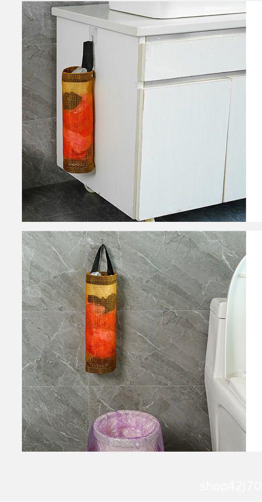 3pcs Kitchen Trash Bag Holder, Trash Bag Storage Bag