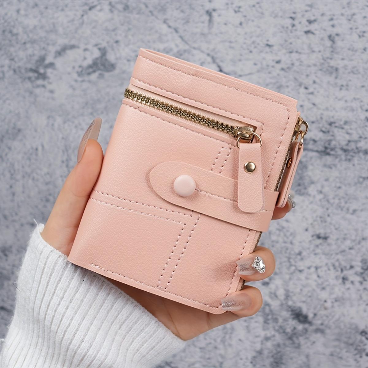 New women's short  coin purse, bank card and credit card storage bag, multi-card slot card holder, zippered wallet luxury designer handbags tote real crossbody women shoulder