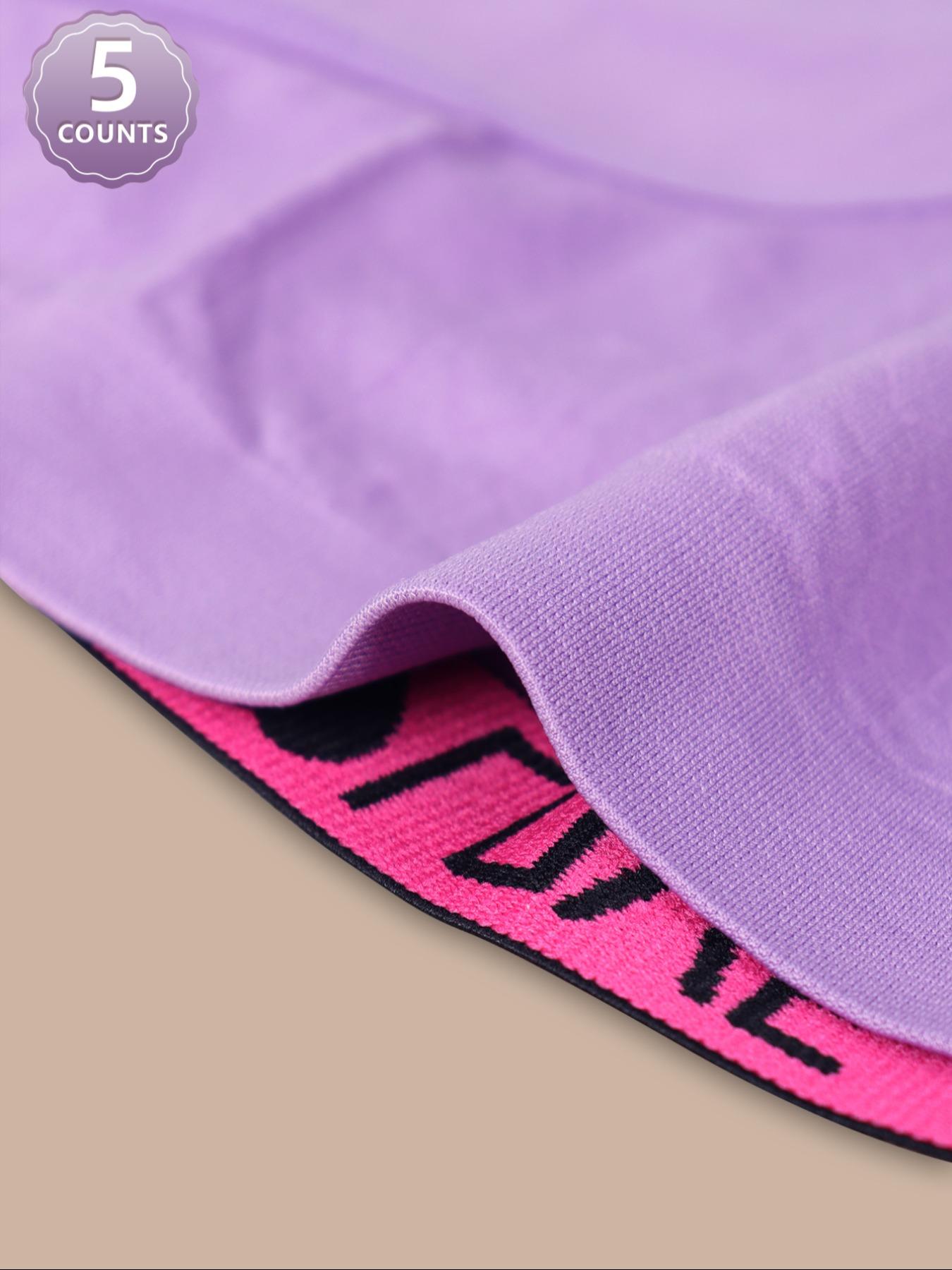 Women's Colorblock Panty, Soft Comfy Breathable Knicker for Daily Wear, Fashion Comfy Underwear for All Seasons