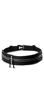 Running Belt, Secure Jogging Pouch For Men & Women, All Cell Phones, Keys, Essentials