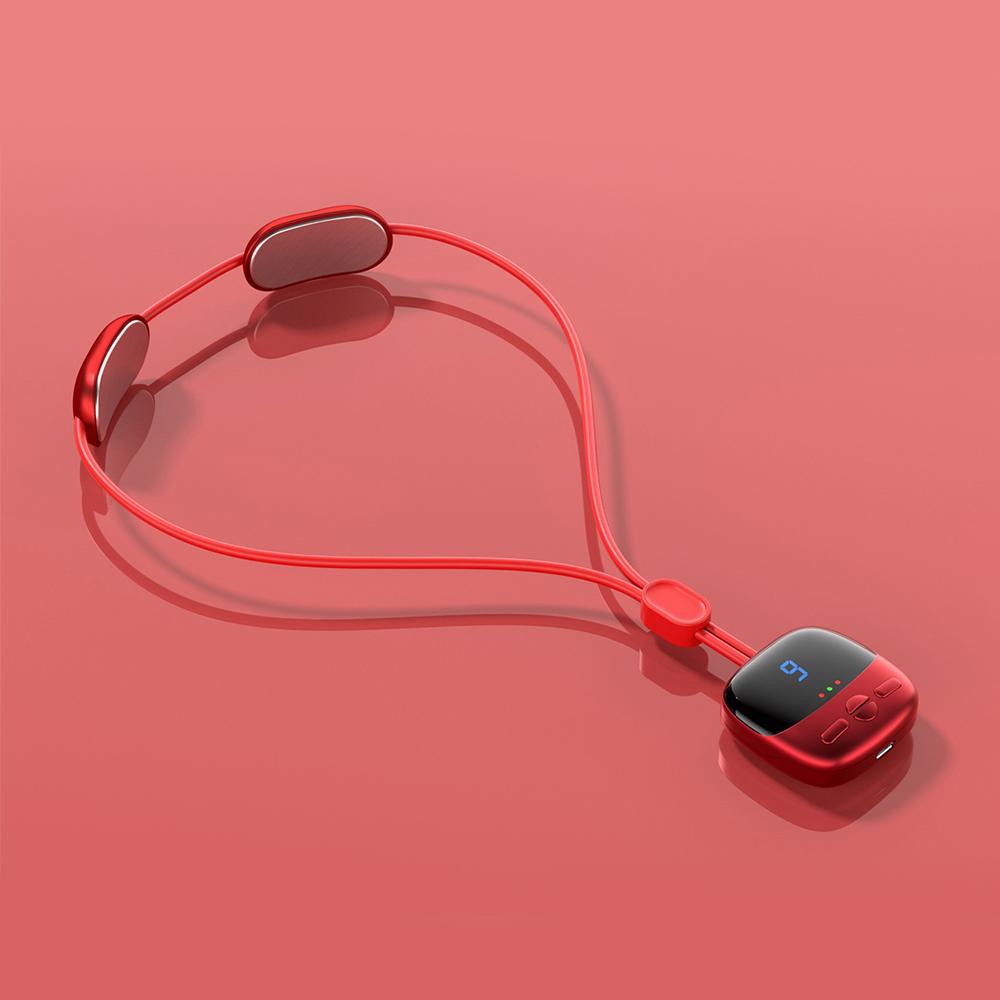 Smart Hanging Neck Massager EMS Muscle Massager Portable Hot Compress Neck and Cervical Spine Massager SPA Relaxation Treatment