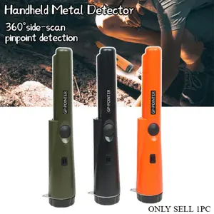 Treasure Hunter Handheld Metal Detector, Pinpointer Pointer Probe, Anti-Scratch, Waterproof, 360 Degree Scan, Metal Pinpointing Tool