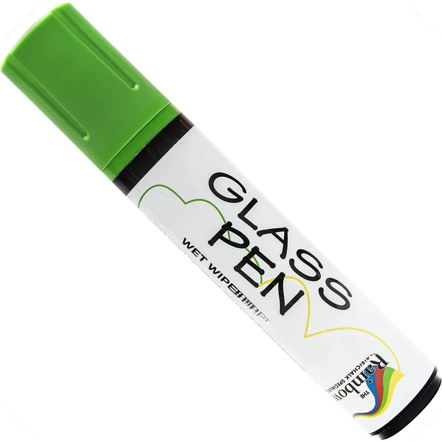 Glass Pen Window Marker: Liquid  Pens for Glass (Green,  Tip) | Graduation,  Windows, Mirror Pen, Storefront, Wedding, Parade, Party & Holiday - Whiteboard  with Washable