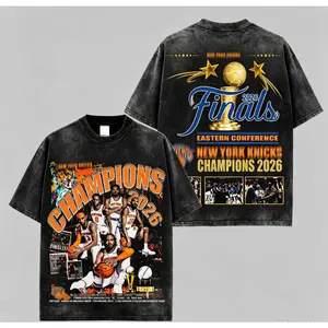Jalen Brunson Champions 2026 Graphic T-Shirt, Brunson Basketball Superstar Tee, Championship Celebration Shirt, Retro Sports Fan Apparel, Vintage Basketball Streetwear, Unisex Cotton Graphic Tee, Gift for Basketball Lovers