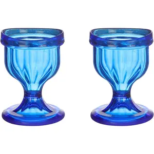Eye Wash Cup Set of 2 for Keep Your Eyes Clean and Healthy - Blue Color