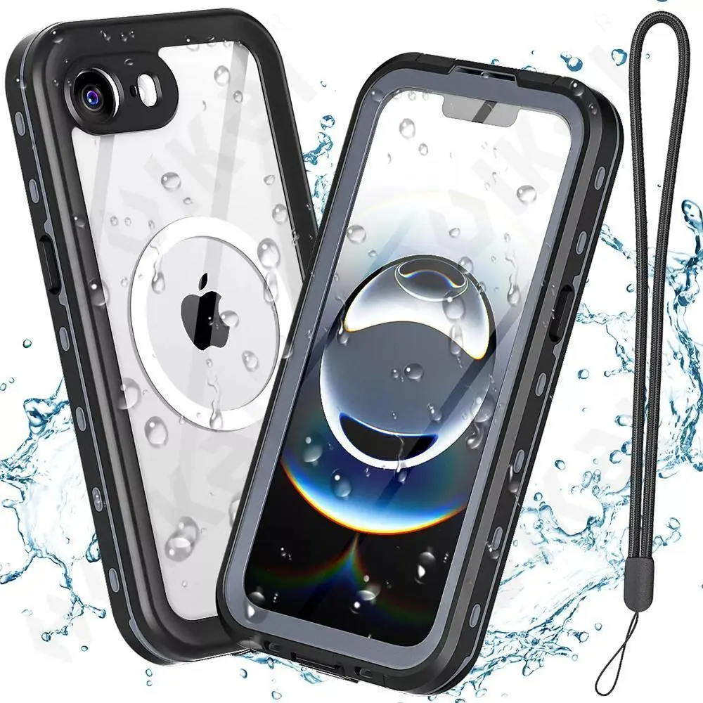 IP68 Waterproof Magnetic Smartphone Casing For iPhone 17,16e,16,15,14 Pro Max,Pro,13 - Full Body Handheld Cellphone Devices Protector,Dustproof Phone Case, Accessories