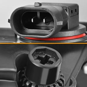 Nilight 2010 2011 2012 Nissan Altima Fog Light Assembly Clear Lens