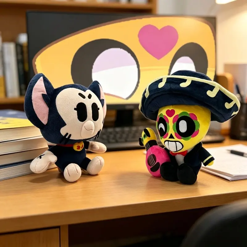 New Poco Plush Toy Soft Stuffed Doll Cartoon Game Character Figure Decoration Collectible Gift For Game Fans Birthday Present