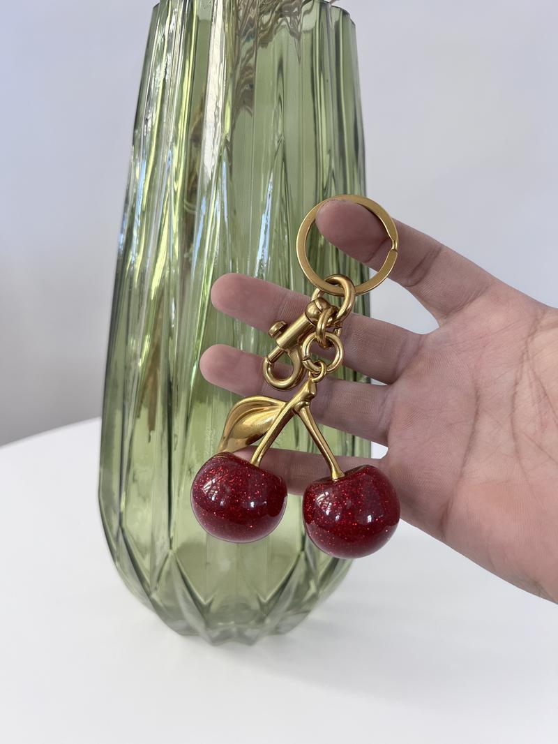 Cherry Design Bag Charm, Cute Bag Decoration, Bag Charm for Women & Girls, Fashion Bag Accessories for Daily Use