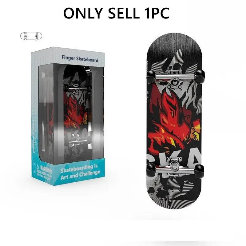 Professional Finger Skateboard, 1 Box Mini Finger Skateboard With Bearing Wheels For Beginners, Leisure& Outdoor Recreation Equipment, Fingerboards