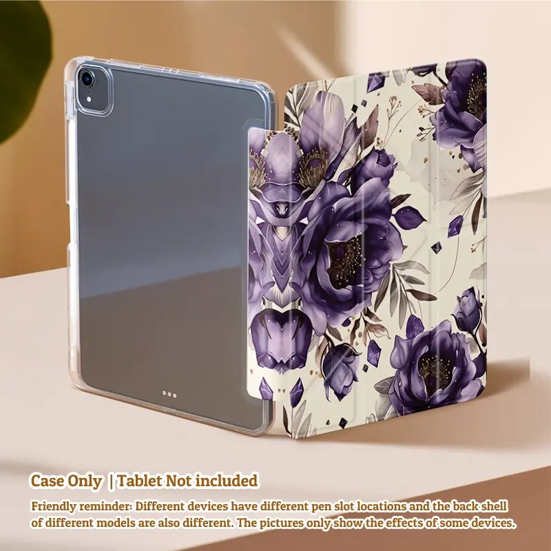 Personalized colorful single-sided case for iPad 11 2025 and iPad mini 7,foldable lightweight case,holiday gift recommendations