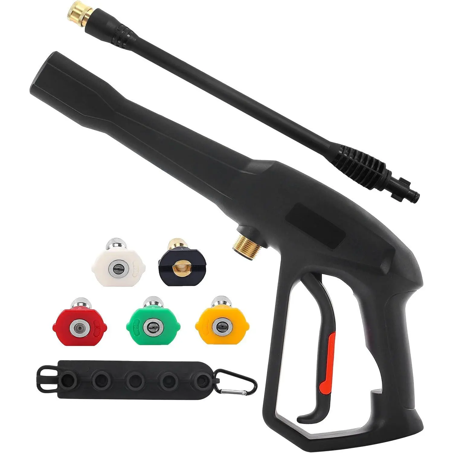 Washer   with Extension Wand Kit, 2000 PSI | Power Washing Trigger Handle, 5  Nozzles,  Washer , Compatible with Ryobi, Green Works & Karcher